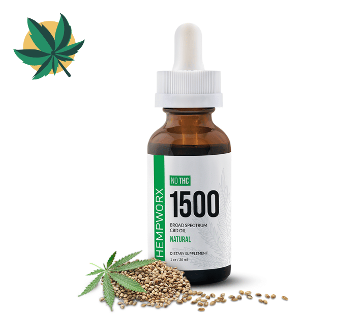 Hempworx 1500 CBD Oil Broad Spectrum