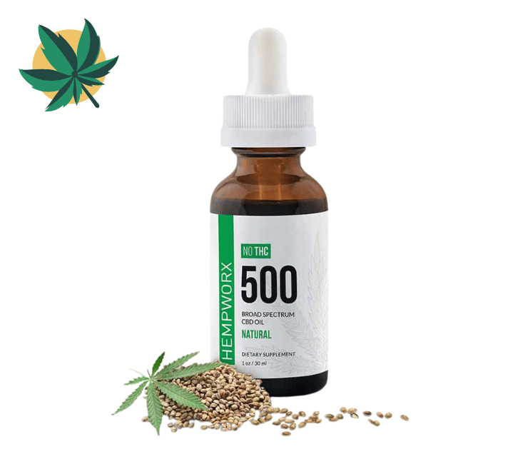 Hempworx 500 CBD Oil Broad Spectrum