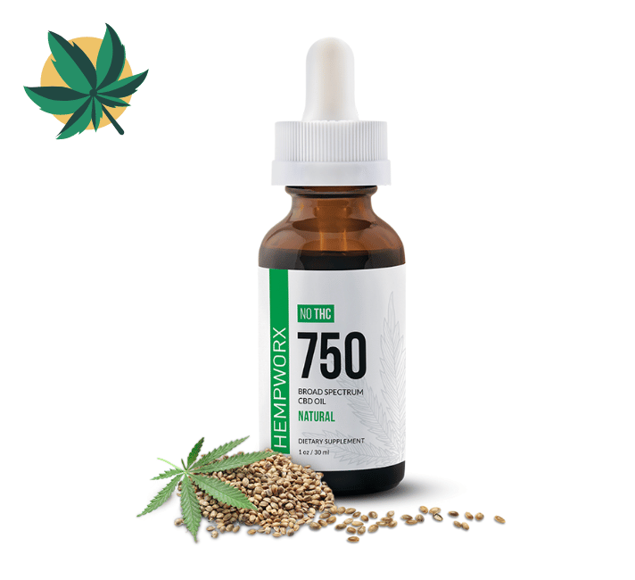 Hempworx 750 CBD Oil Broad Spectrum