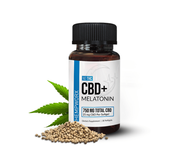 Hempworx CBD Melatonin Softgels